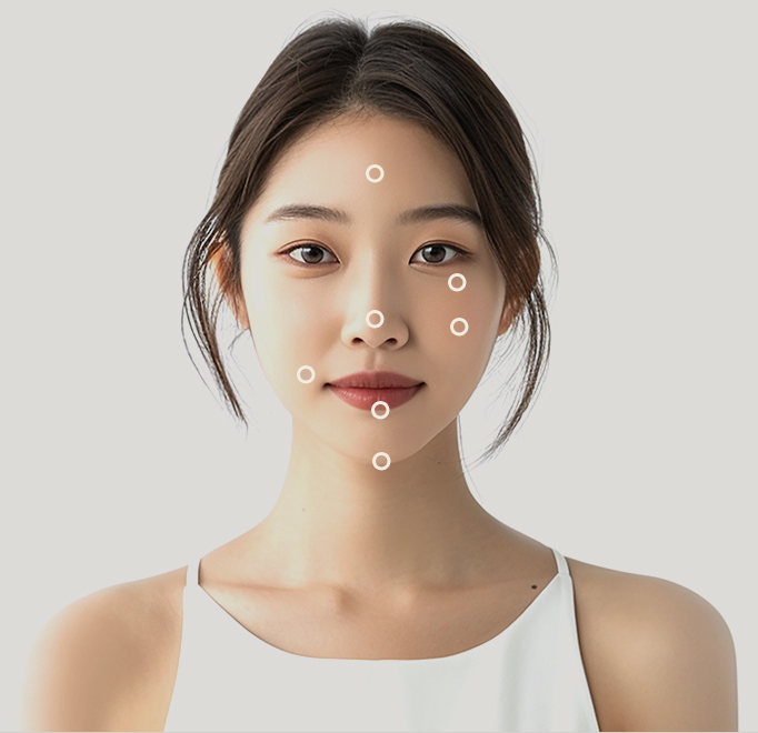 커스텀 보톡스 시술 부위